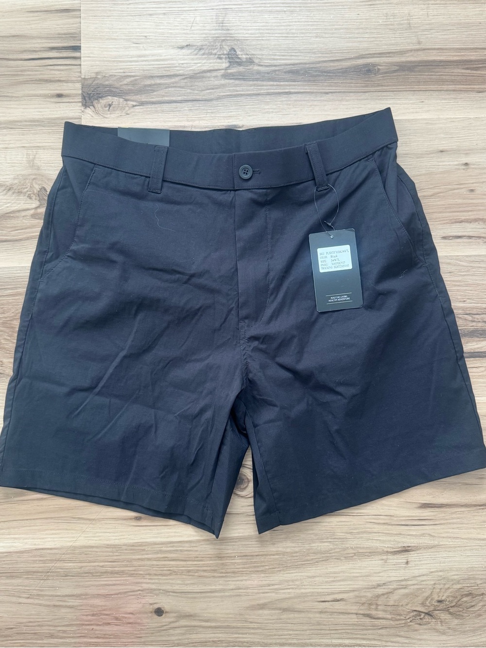 Puli Men's Black Performance golf Shorts